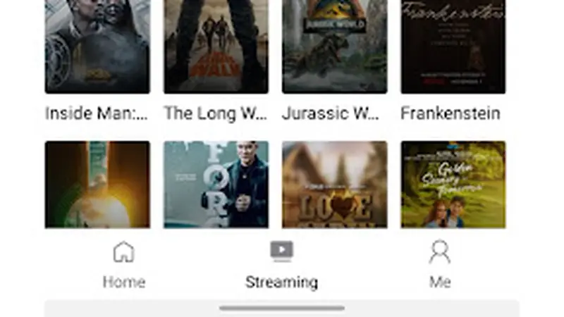 Look Series splash screen with film reel icon
