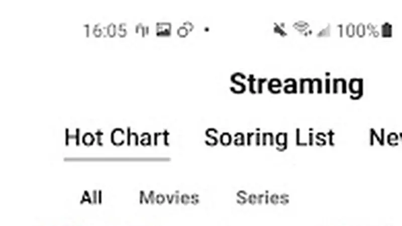 Look Series settings screen with update and cache options